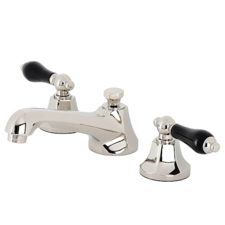 KS4466PKL Duchess Widespread Bathroom Faucet W/ Brass Pop-Up, Nickel